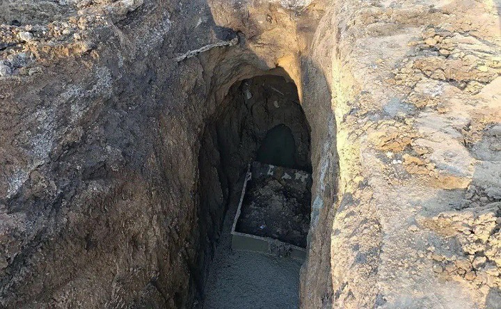 Ремонт коллектора в переулке Смирновском. Фото telegram-канала Светланы Камбуловой