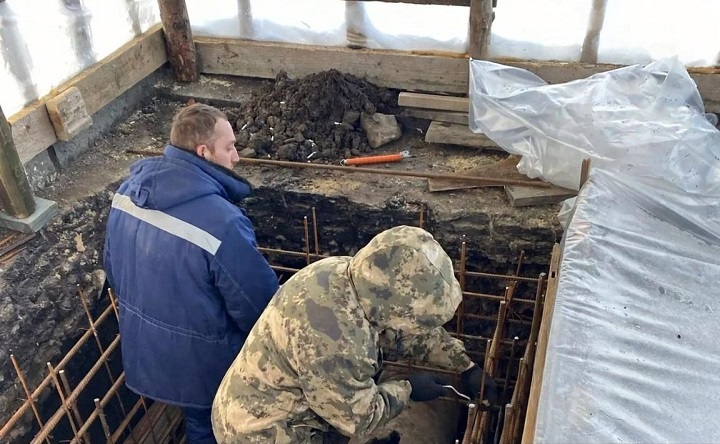 Ремонт ливневой системы на улице Петровской. Фото telegram-канала МКУ «Благоустройство»