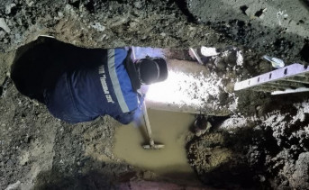 Ремонт теплотрассы. Фото telegram-канала Светланы Камбуловой