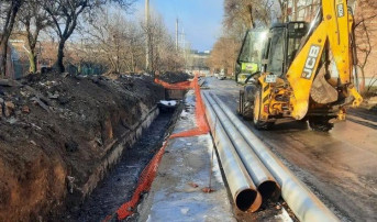 Ремонт теплотрассы в Таганроге. Фото telegram-канала Светланы Камбуловой