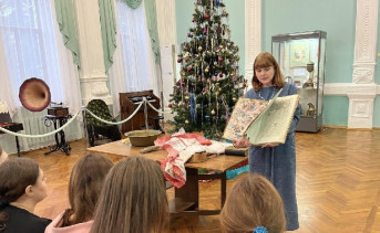 Рождественская программа в музее. Фото Telegram-канала Азовского музея