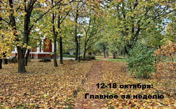 Осенний парк Памяти. Фото Романа Гурина
