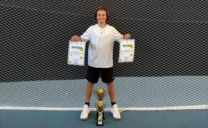 Александр Безрида — победитель Tennis Europe — Artur Shilajyan Memorial Cup