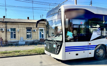 Электробус в Таганроге. Фото ruffnews.ru