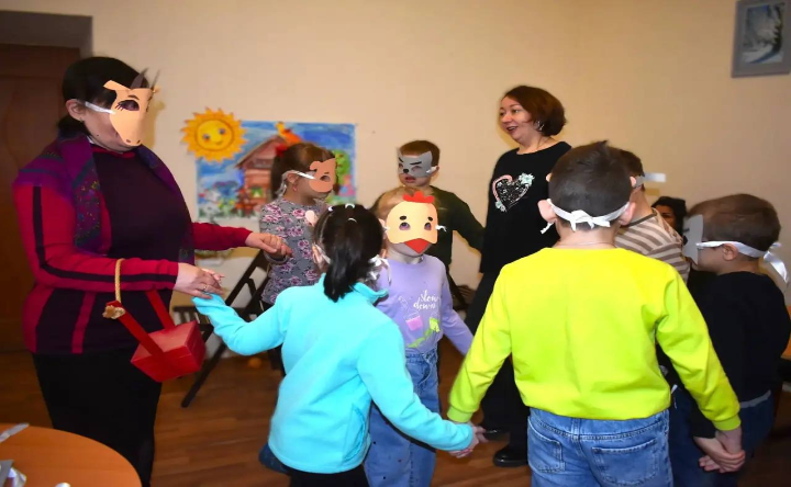 Занятия с детьми. Фото с официальной страницы РОО «Анима» в ВКонтакте