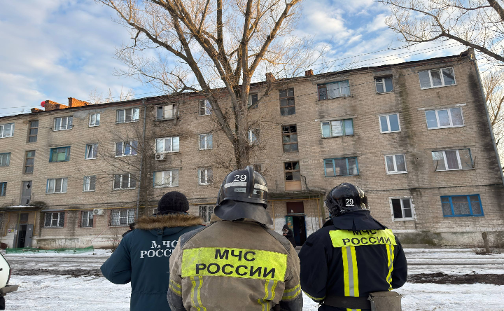 Аварийный дом. Фото telegram-канала Павла Исакова