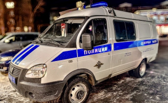 Полицейская машина в Таганроге. Фото ruffnews.ru