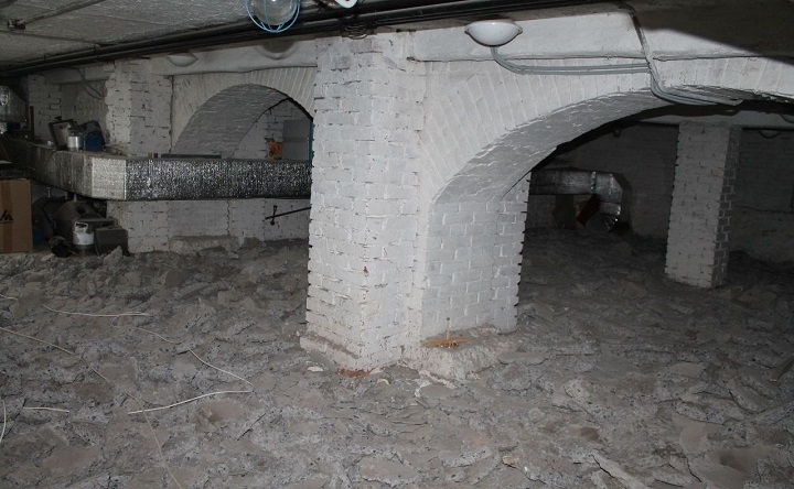 Подвал театра Чехова. Фото telegram-канала Светланы Камбуловой