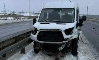Место ДТП. Фото пресс-службы Госавтоинспекции Ростовской области
