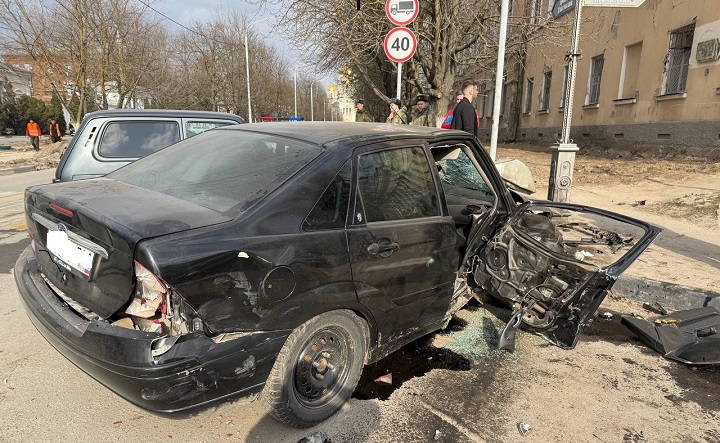 Мtсто ДТП. Фото ruffnews.ru