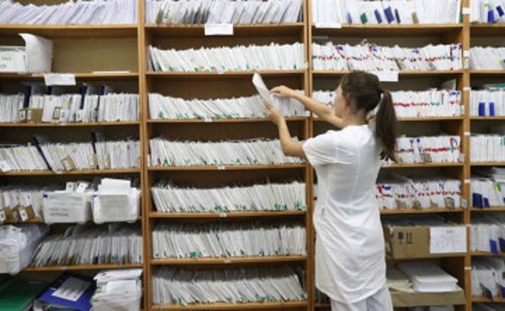 Регистратура. Фото Станислава Красильникова, ТАСС