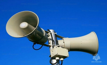 Система оповещения. Фото пресс-службы МЧС России