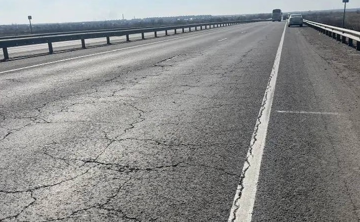 Трасса Азов - Ростов. Фото пресс-службы министерства транспорта Ростовской области