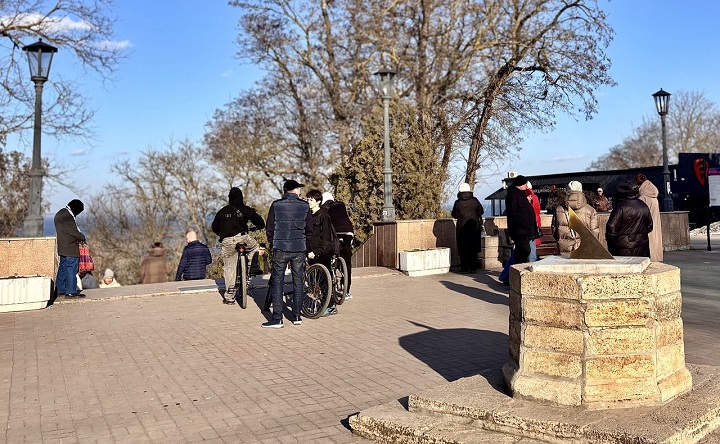 Каменная лестница в Таганроге. Фото ruffnews.ru