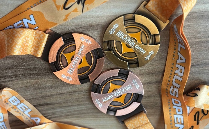 Медали Open Belarus cup 2026. Фото Таганрогской Федерации Киокусинкай