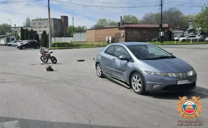 Место ДТП. Фото пресс-службы Госавтоинспекции Ростовской области