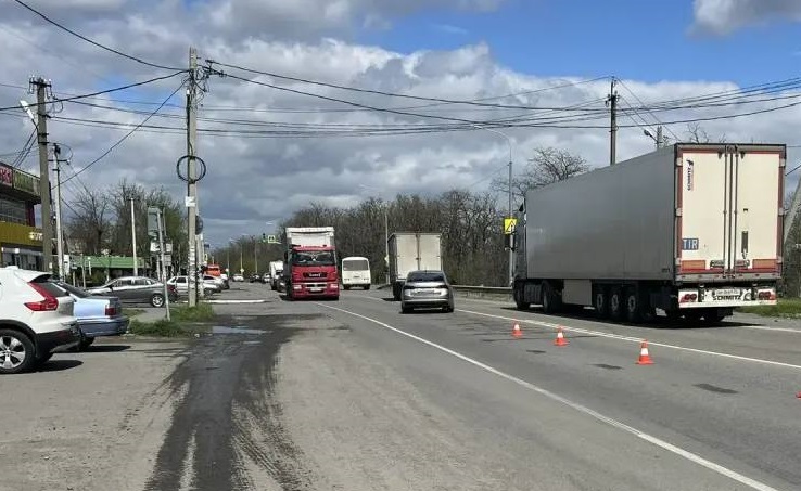 Место аварии. Фото пресс-службы Госавтоинспекции по Ростовской области