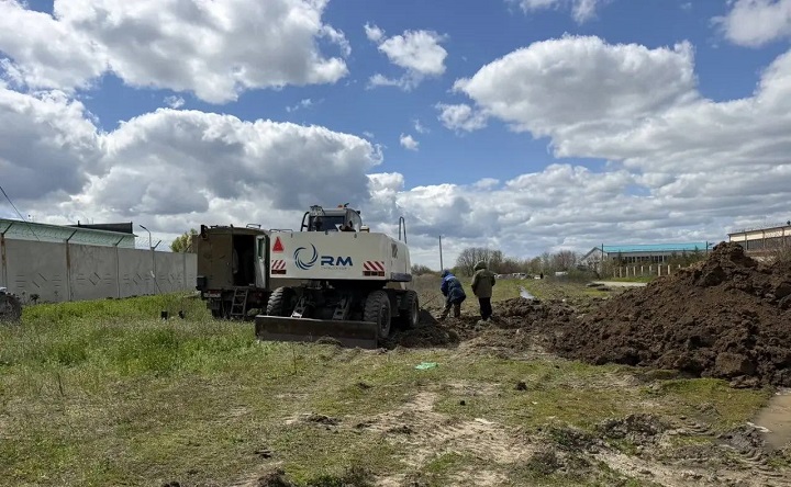 Ремонт Донского водовода. Фото канала Светланы Камбуловой