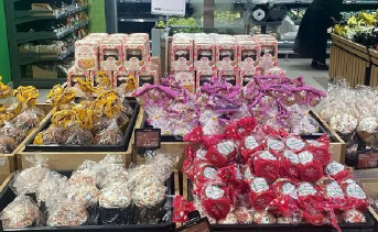 Куличи из супермаркета «Перекрёсток». Фото donnews.ru