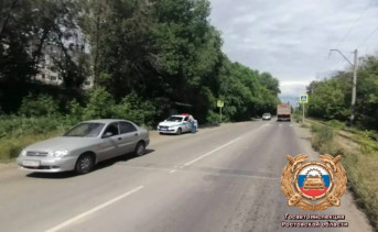 Место ДТП. Фото пресс-службы Госавтоинспекции по Ростовской области