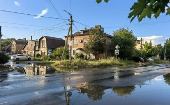 Дождливый Азов. Фото Романа Гурина