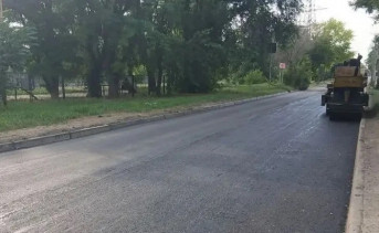 Ремонт дороги. Фото канала Светланы Камбуловой
