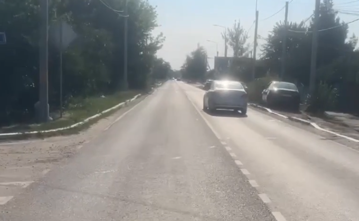 Место аварии. Фото пресс-службы Госавтоинспекции по Ростовской области