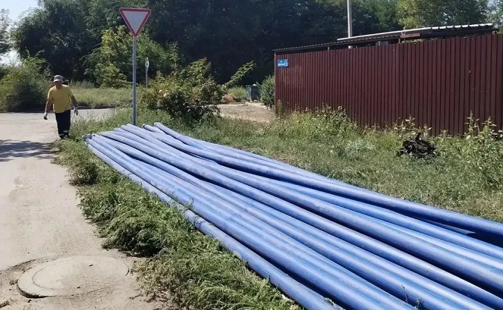 Новые трубы. Фото канала Светланы Камбуловой