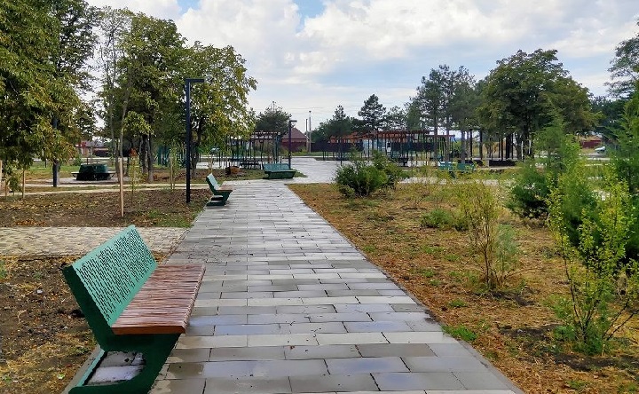 Парк «Рыбацкий берег» в селе Кагальник. Фото Минрегионполитики Ростовской области