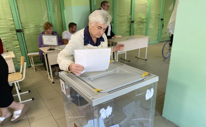 Выборы в Новочеркасске. Фото Оксаны Кручиной