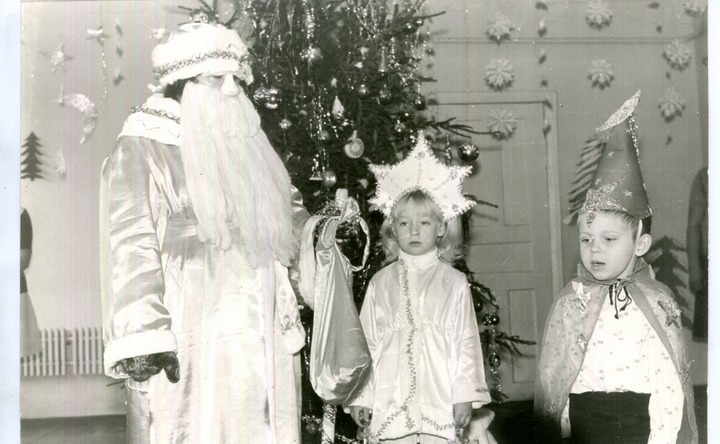 Встреча Нового года в детском саде совхоза «Задонский». 1981 год